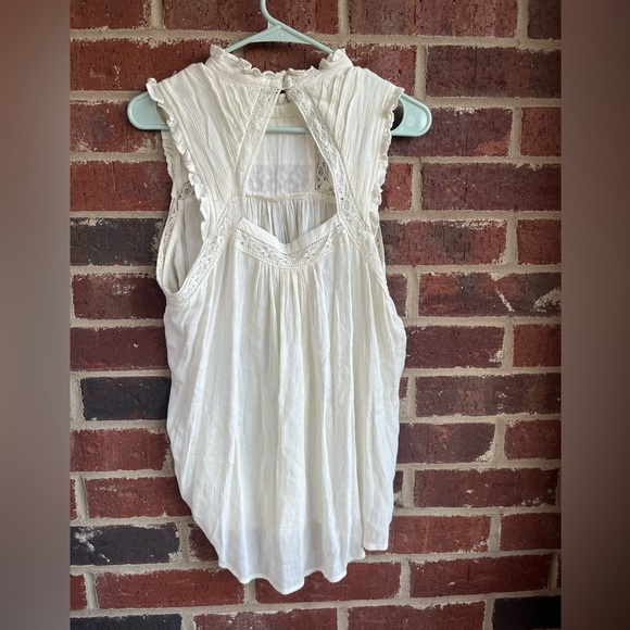 Anthropologie Bristol Embroidered Blouse Size 10 - Picture 7 of 14